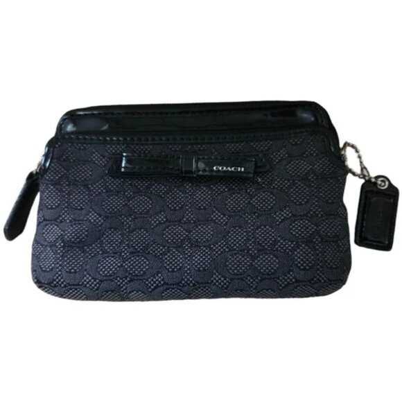COACH Wallet Coin Purse with card slots Black - Picture 6 of 6